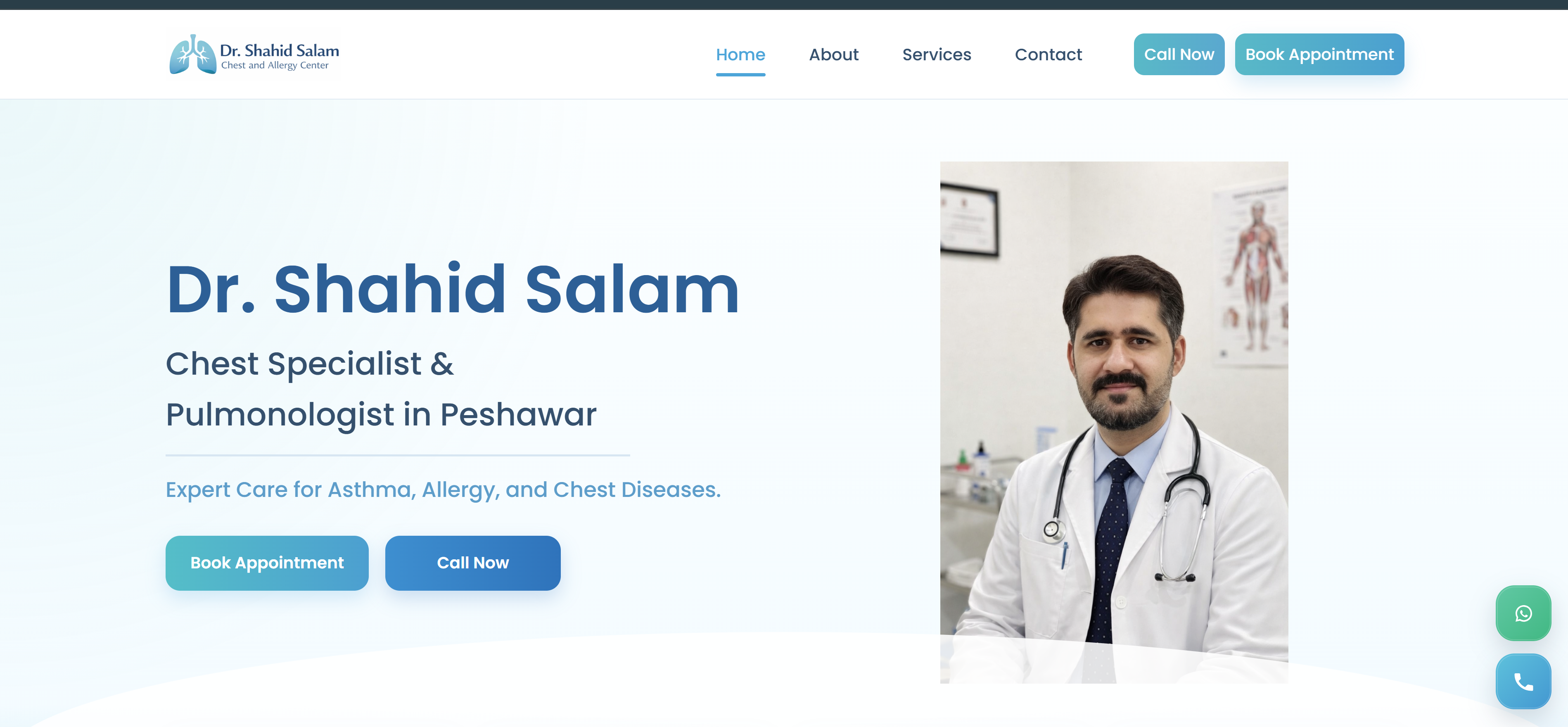 Dr Shahid Salam Website